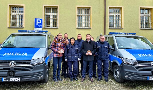 Wsparcie dla Komendy Powiatowej Policji w Lubinie 