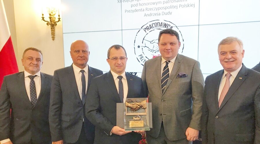 KGHM Polska Miedź S.A. Oddział Zakłady Górnicze "Polkowice - Sieroszowice" laureatem nagrody „Pracodawca Przyjazny Pracownikom”