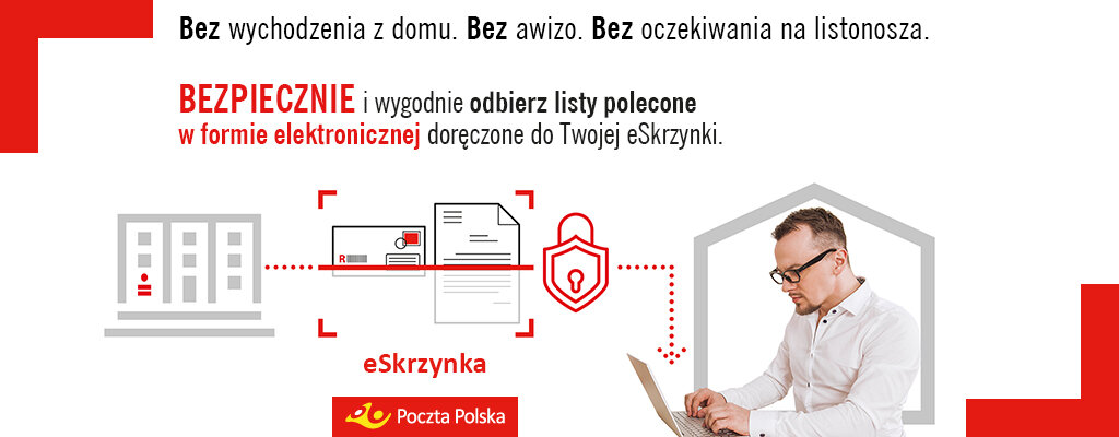 Ministerstwo Cyfryzacji i Poczta Polska uruchamiają możliwość odbioru przesyłek poleconych w wersji elektronicznej