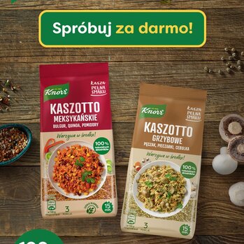 Zdjęcie: Smakuj i wygrywaj Kaszę pełną smaku Knorr – akcja darmowego próbowania i konkurs produktowy