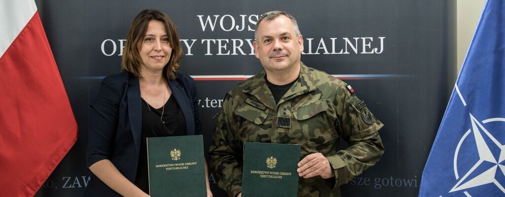 Porozumienie o współpracy Narodowego Centrum Krwi i Dowództwa Wojsk Obrony Terytorialnej.