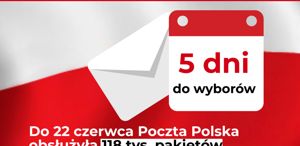 Poczta Polska szykuje się do wyborów. Trwa odliczanie - zostało 5 dni!