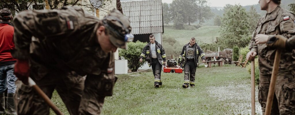 Aktualizacja działań WOT w przeciwdziałaniu podtopieniom - 24.VI.2020 r., g. 9.00