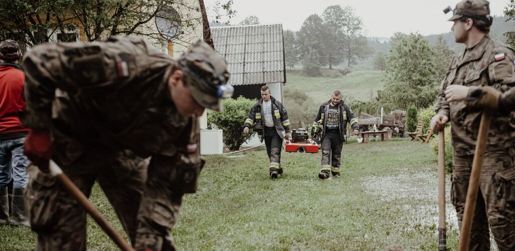 Aktualizacja działań WOT w przeciwdziałaniu podtopieniom - 24.VI.2020 r., g. 9.00