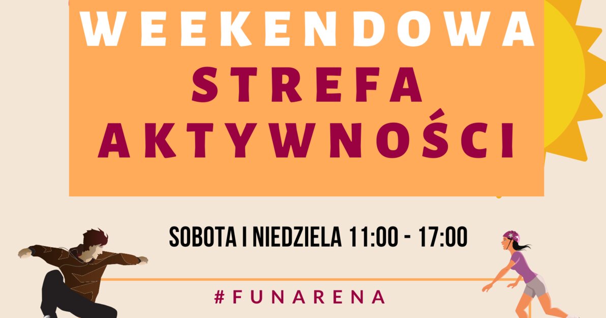 Weekendowa strefa aktywności plakat 1