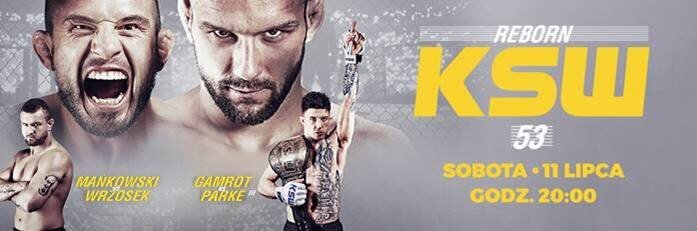 Gala KSW 53: Reborn w systemie PPV  w Netii