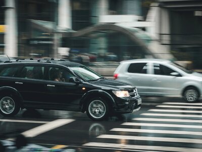 black-suv-beside-grey-auv-crossing-the-pedestrian-line-125514