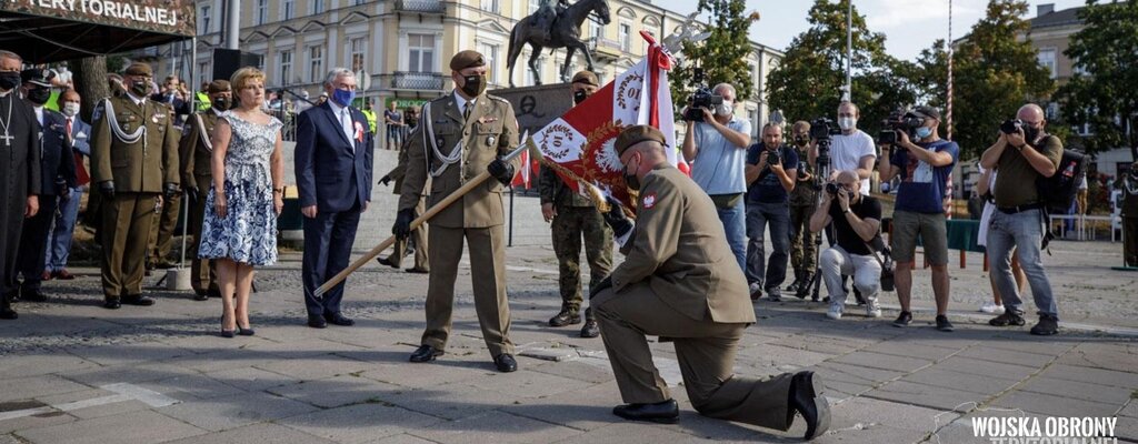 Sztandar wojskowy dla 10 Świętokrzyskiej Brygady OT