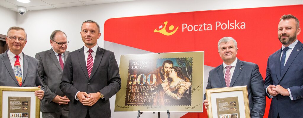 Poczta Polska uczciła 500. urodziny Zygmunta II Augusta