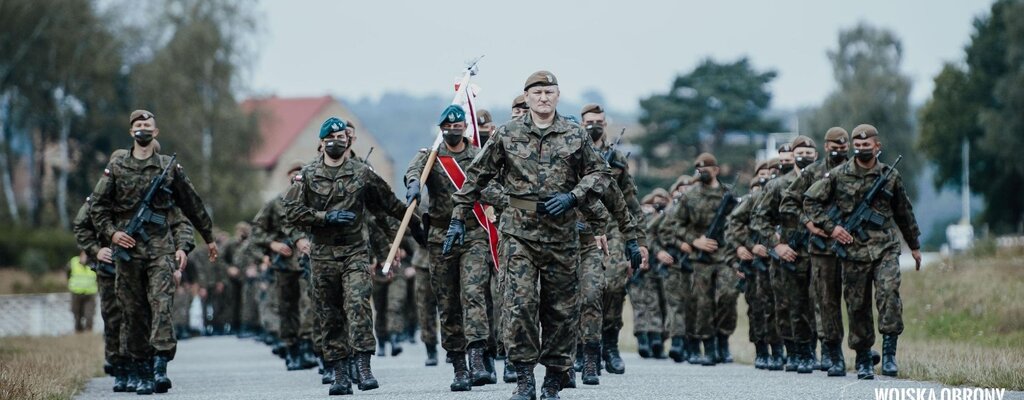 Mazowieccy Terytorialsi przysięgali na wędrzyńskim poligonie