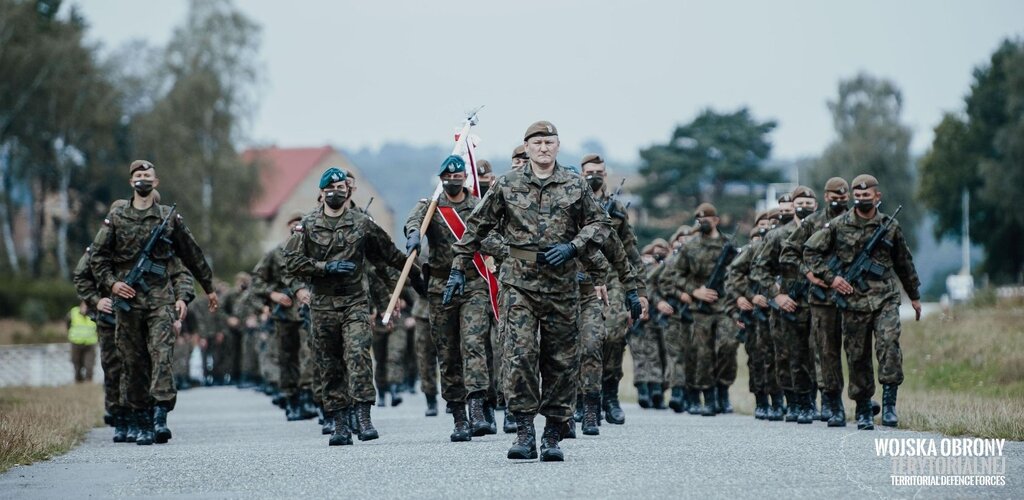 Mazowieccy Terytorialsi przysięgali na wędrzyńskim poligonie