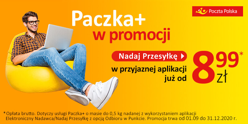 Tańsza Paczka+. Promocja Poczty Polskiej potrwa do końca roku