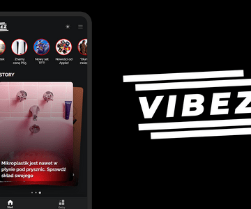 Vibez – serwis mobile first dla młodych
