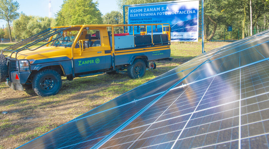 KGHM is building the first solar power plant in Poland using Industry 4.0 technology 