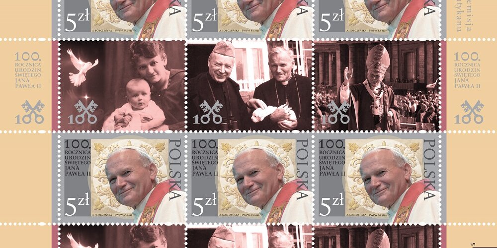 Papieski znaczek pocztowy