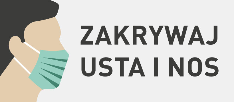 Zakrywaj usta i nos