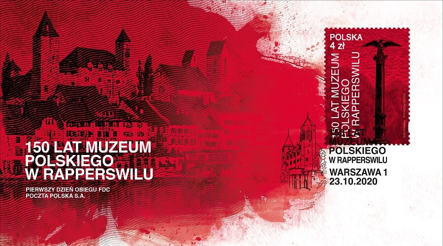 Muzeum w Rapperswilu na znaczku pocztowym