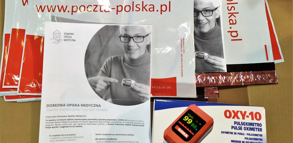 Poczta Polska gotowa do doręczania pulsoksymetrów
