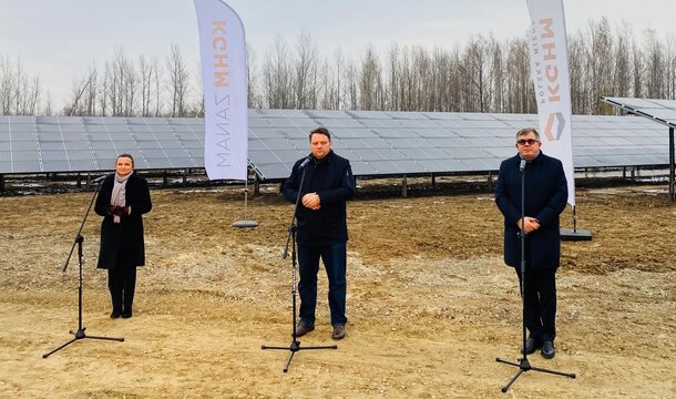 Clean energy in KGHM. The first photovoltaic power plant in 4.0 technology has been launched in Poland