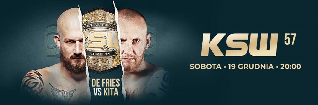 KSW 57 - trzy pojedynki o mistrzowski pas