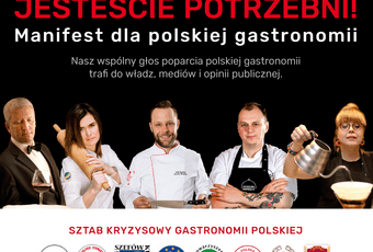 „Manifest dla polskiej gastronomii” głosem wsparcia dla branży