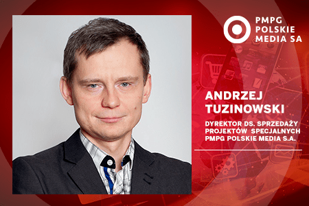 Andrzej Tuzinowski Dyrektorem ds. Sprzedaży Projektów Specjalnych w PMPG Polskie Media S.A.