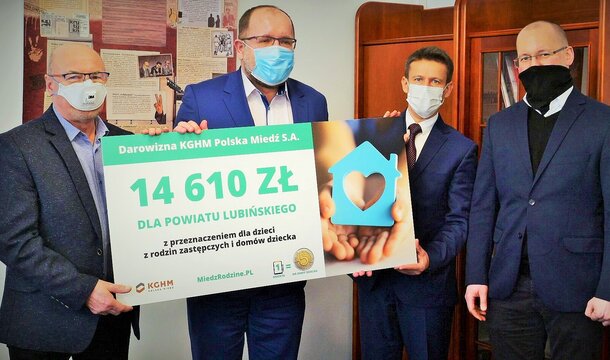 KGHM ha donado más de 40.000 PLN para niños de orfanatos en el Cinturón del Cobre