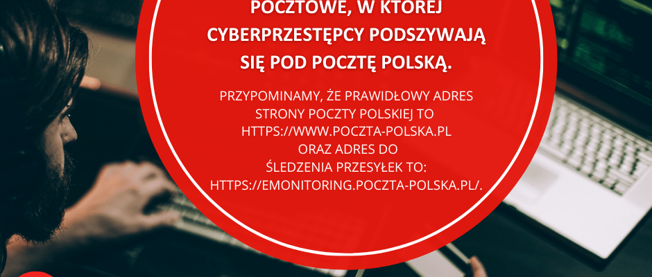 Poczta Polska: uwaga na fałszywe maile o niedostarczeniu przesyłki