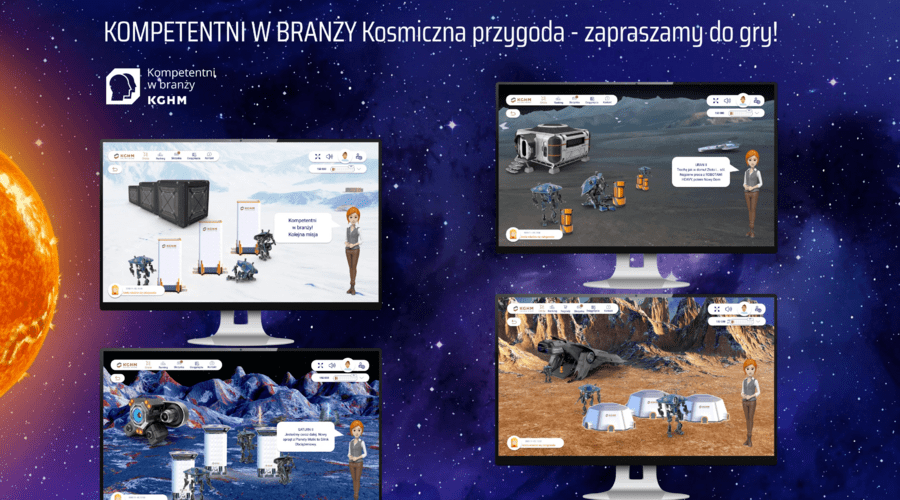 Zabierzemy Was w kosmos – nowy projekt KGHM dla uczniów szkół patronackich w Zagłębiu Miedziowym