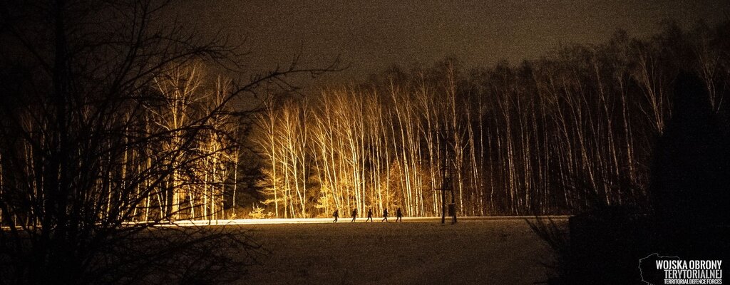 Działania nocne terytorialsów w okolicy Mielca