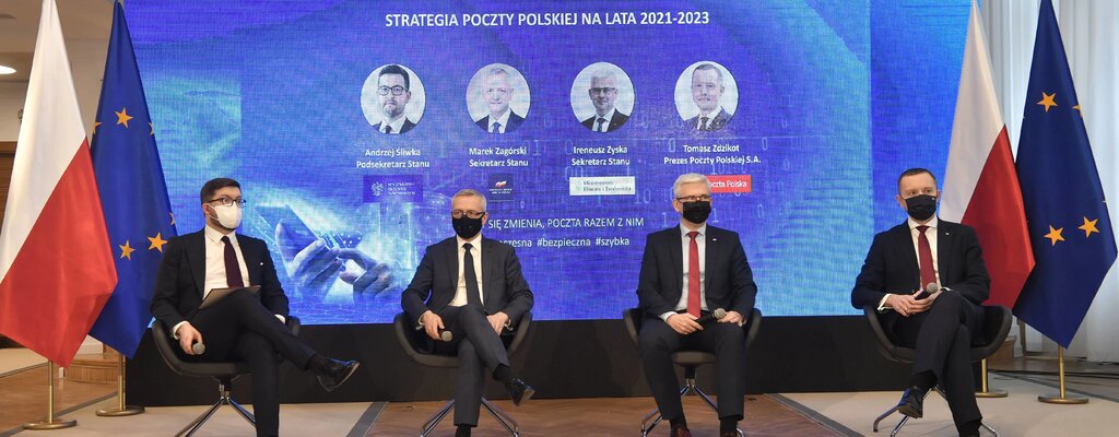 Nowoczesna, bezpieczna i szybka – taka będzie Poczta przyszłości. Zarząd Poczty Polskiej wdraża nową strategię na lata 2021-2023