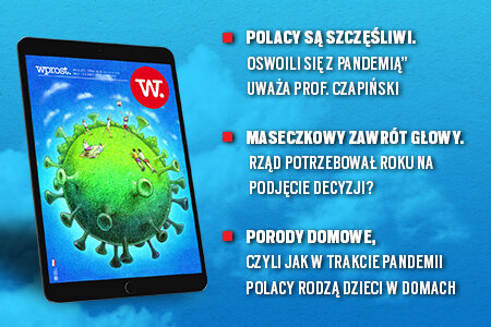 e-Wprost nr 8 (57): Powikłania po szczepieniach, powrót Rywina, Morawiecki ma rok, Zandberg o katastrofie rządu, rozwód z kredytem we frankach, szczęście Polaka, Vega i „Oczy diabła”.