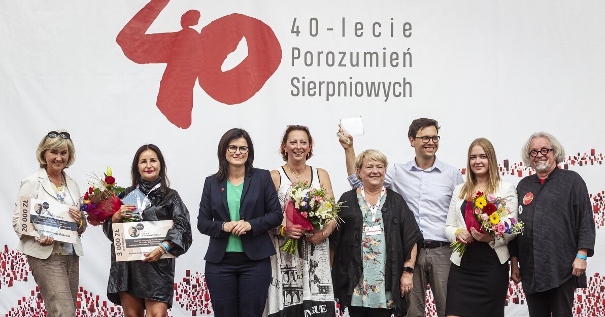 Laureaci nagród Prezydenta Gdańska im  Lecha Bądkowskiego 30 08 2020 fot  Piotr Wittman