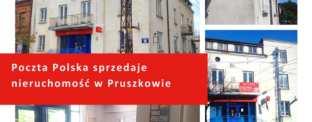 Poczta Polska sprzedaje nieruchomość w Pruszkowie