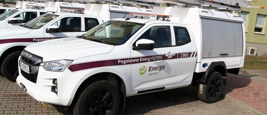 Nowe pojazdy dla pogotowia energetycznego ENERGA-OPERATOR SA