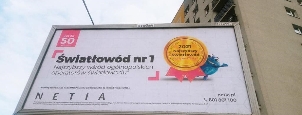 Nowa oferta i kampania reklamowa internetu od Netii