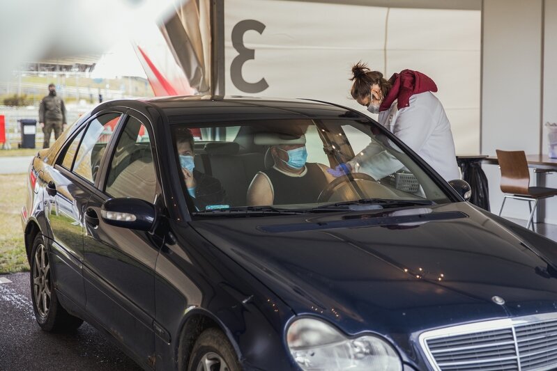 Drive thru już działa, fot  D  Paszliński