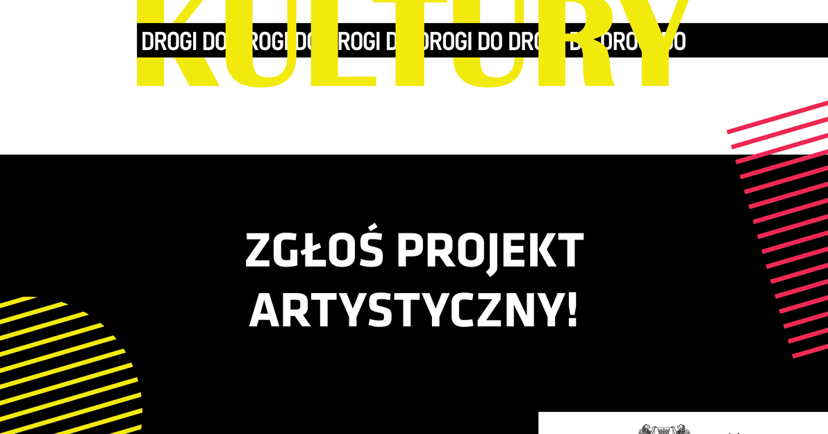 drogi do kultury grafika zawierająca logo i elementy graficzne