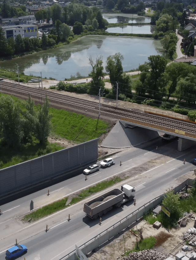 Budimex budowa kolejowa Czechowice Dziedzice (1)