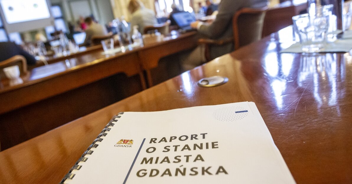 Podczas sesji przedstawiony zostanie raport o stanie miasta fot  Piotr Wittman www gdansk pl
