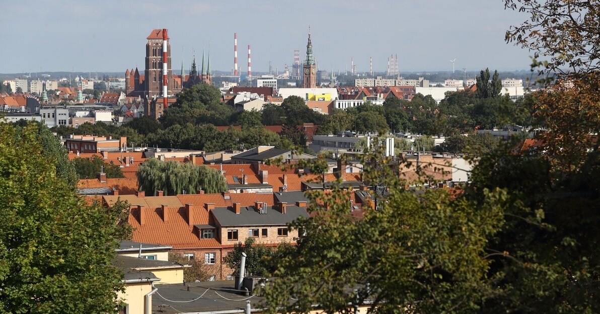 Widok na Gdańsk  fot  Grzegorz Mehring