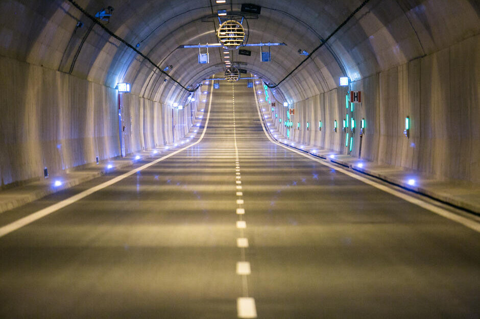 Tunel pod Martwą Wisłą fot  Karol Stańczak   GZDiZ