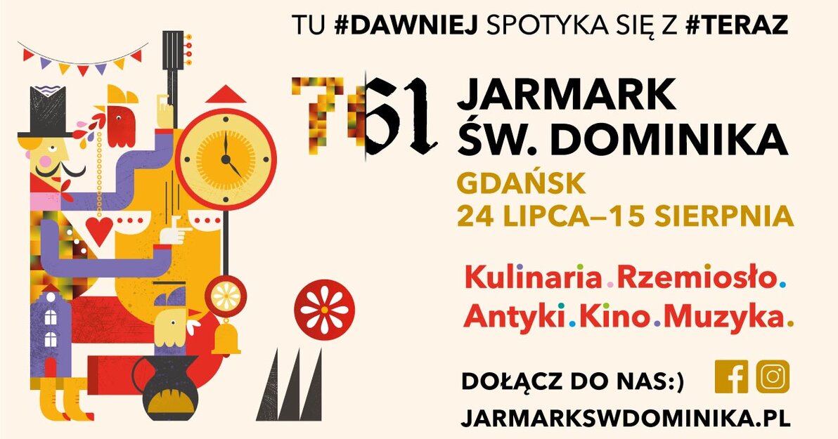 grafika promujaca Jarmark sw Dominika