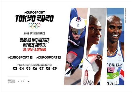 Siedem dodatkowych kanałów Eurosport z Igrzyskami Olimpijskimi dla wszystkich abonentów Netii