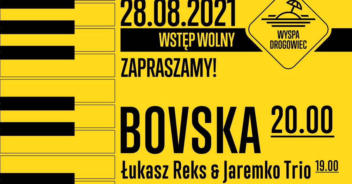 Plakat koncert BOVSKA