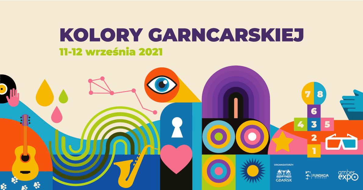 grafika przedstawia nazwę kolory garncarskiej oraz datę 11-12 września i elementy graficzne