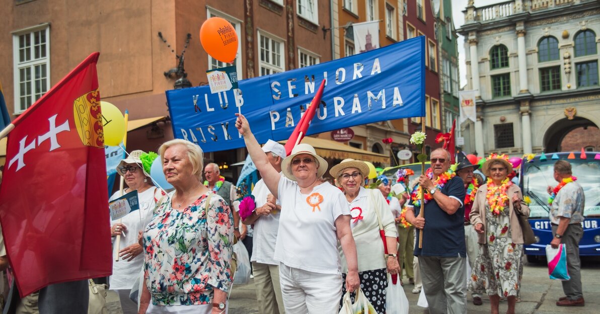 Pierwsza Parada i Piknik Seniorów 2018 Dominik Paszliński www gdansk pl