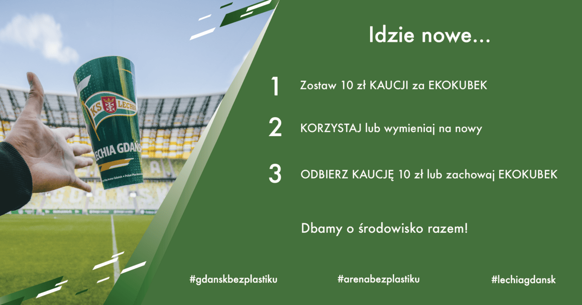 Ekokubek na Polsat Plus Arena Gdańsk