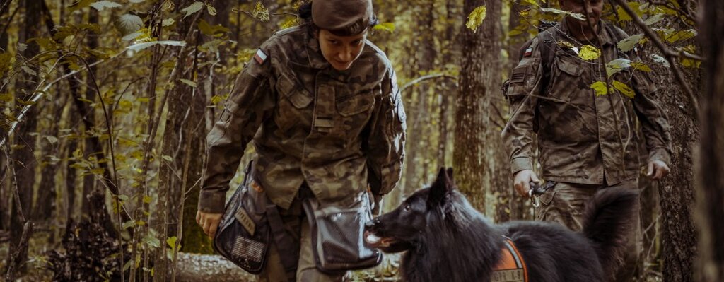 GPR K9 WOT w gotowości do wsparcia podlaskich terytorialsów