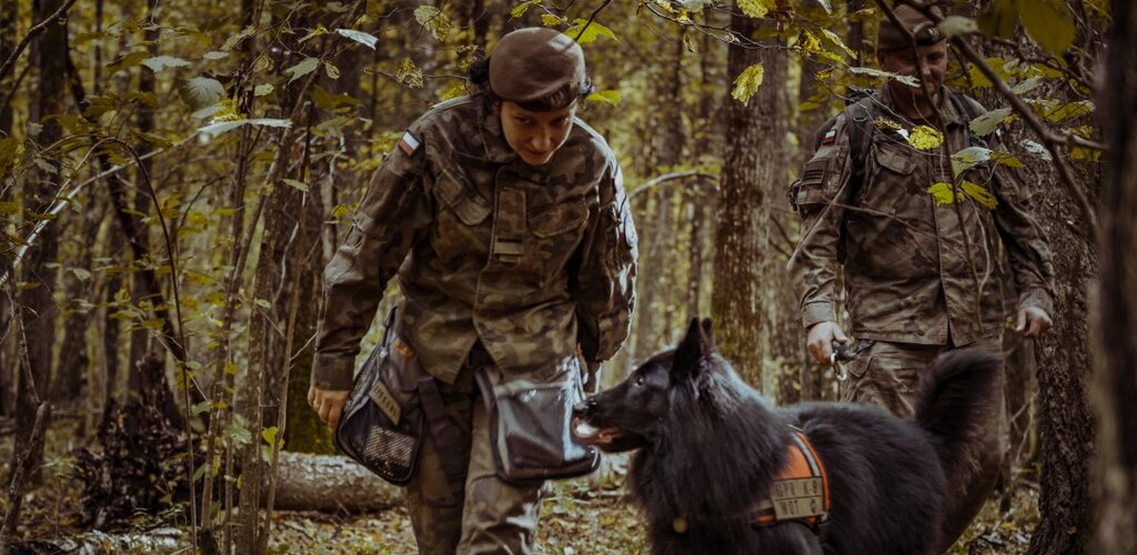 GPR K9 WOT w gotowości do wsparcia podlaskich terytorialsów